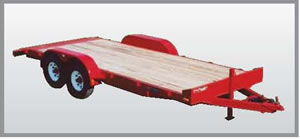 Frame Medium Series Flat-bed Trailer