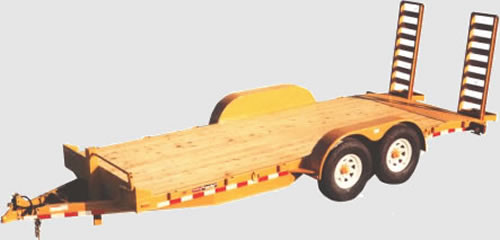 Skid Loader Series Flatbed Trailers